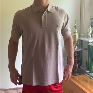 Polo Collared Shirt - Light Brown